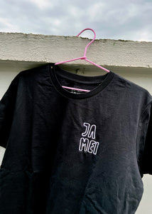 "Ja Mei" schwarzes T-Shirt